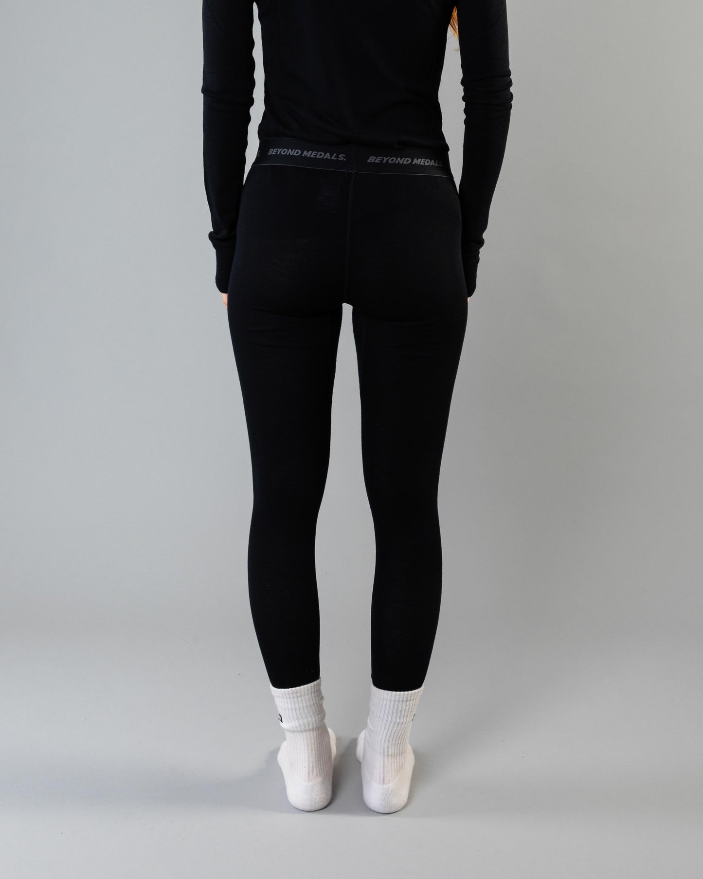 Beyond Medals Merino Baselayer Bottom - Black