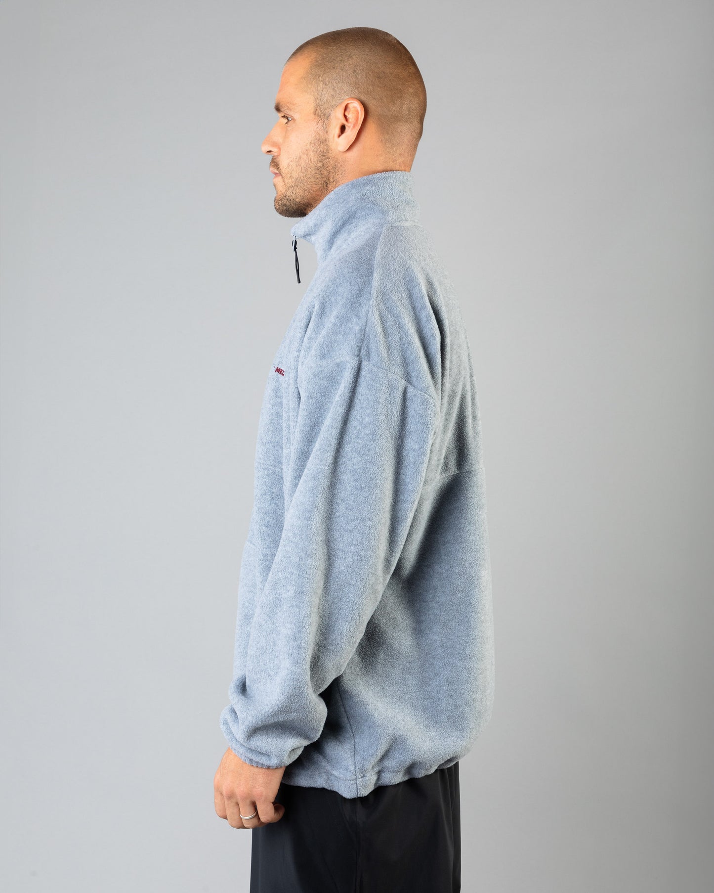 Beyond Medals Halfzip Fleece - Grey