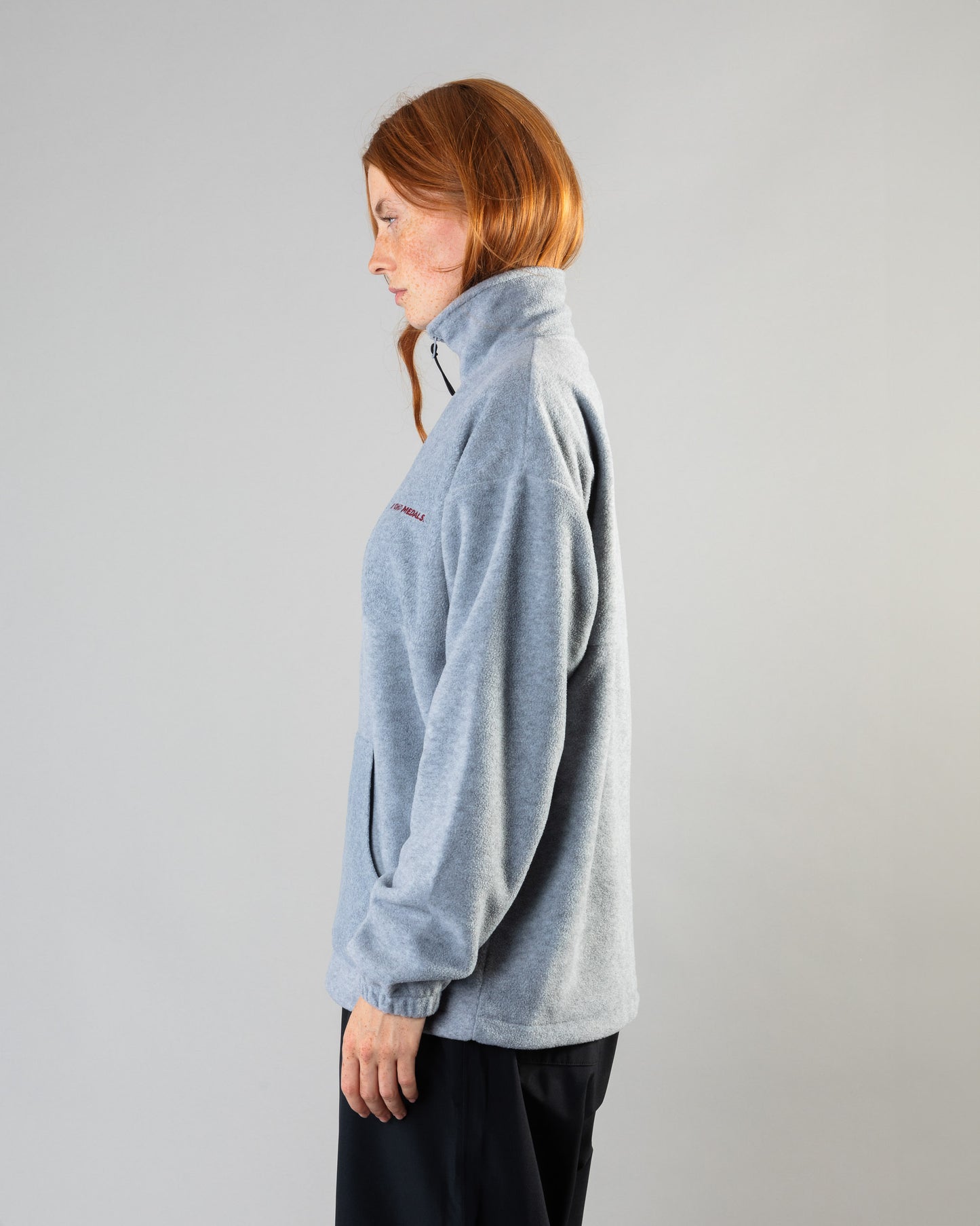Beyond Medals Halfzip Fleece - Grey