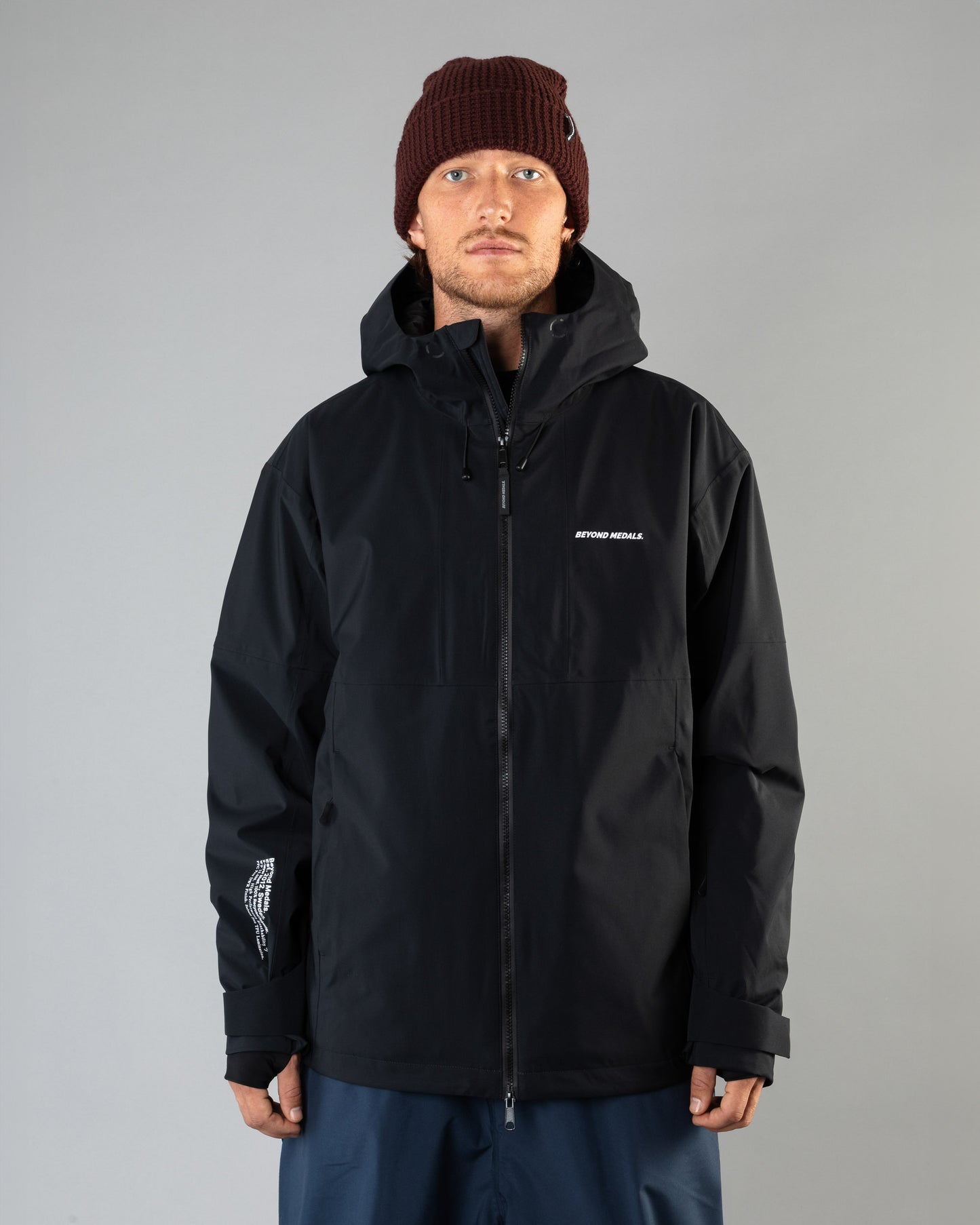 Beyond Medals Fullzip Jacket 2L - Black