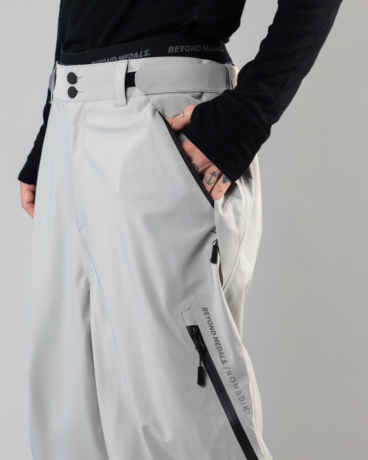 Beyond Medals X Nomadik Pants 3L - Grey