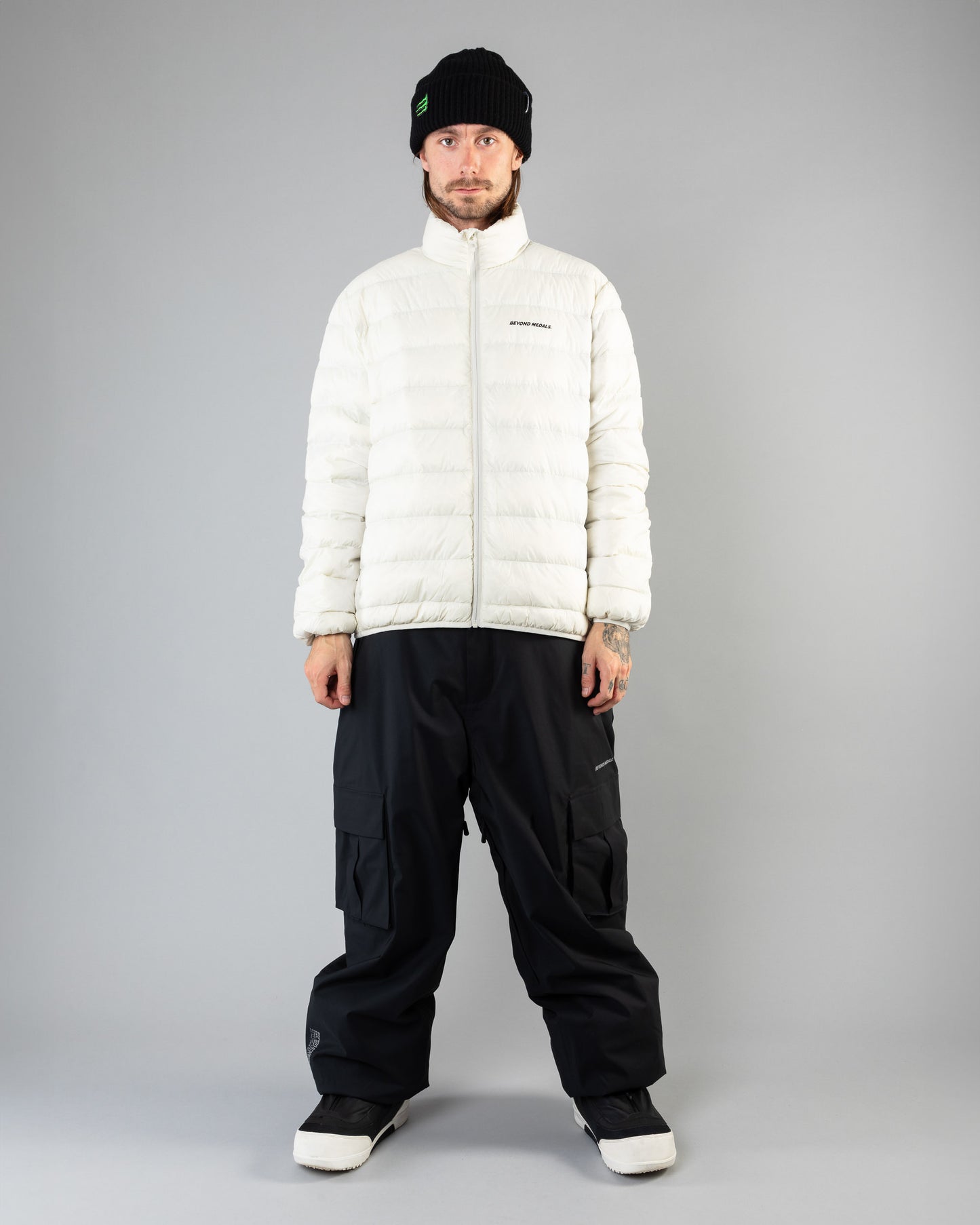 Beyond Medals Packable Down Jacket - Off White