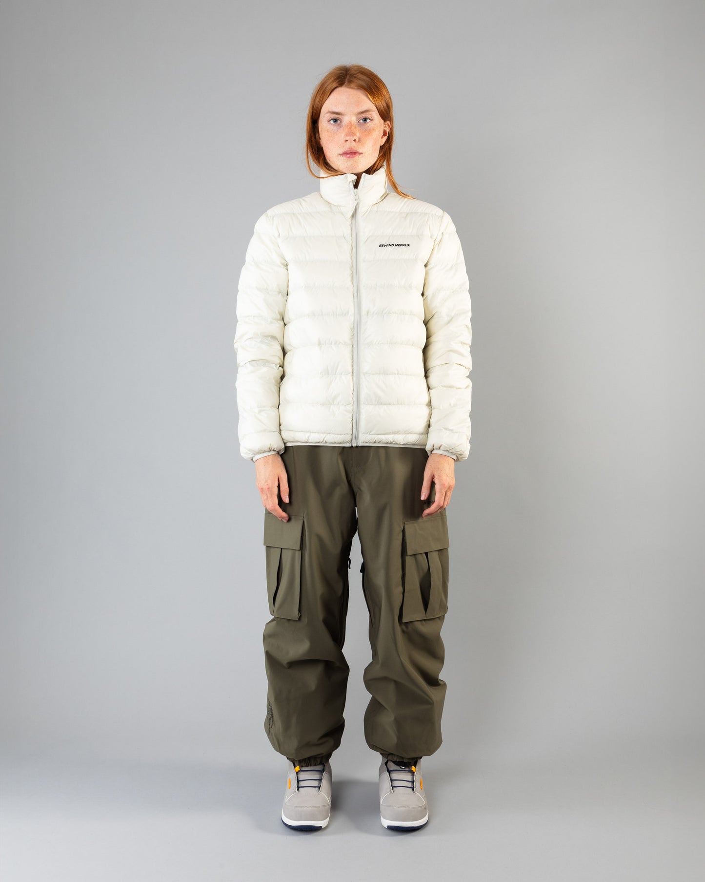 Beyond Medals Packable Down Jacket - Off White