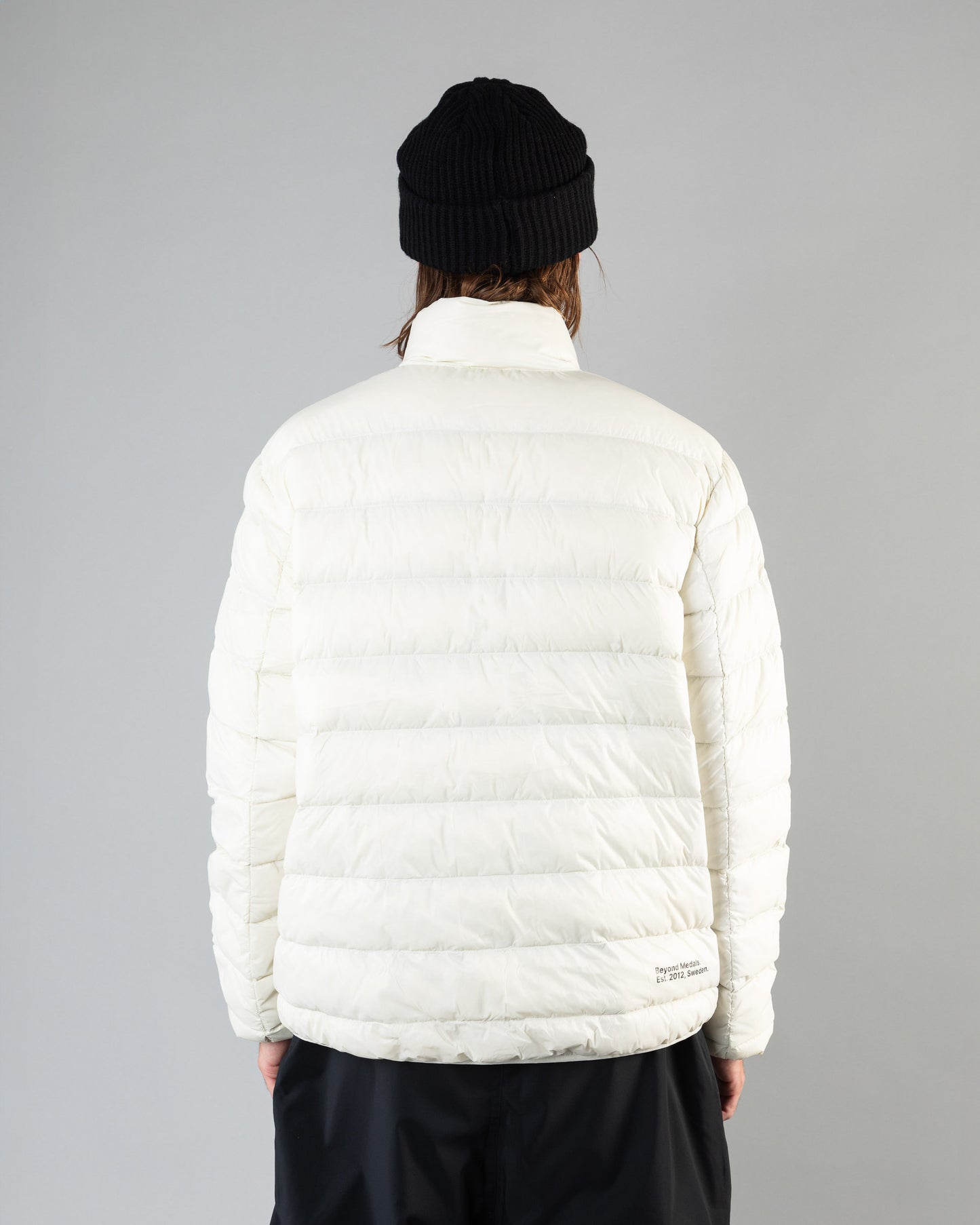 Beyond Medals Packable Down Jacket - Off White