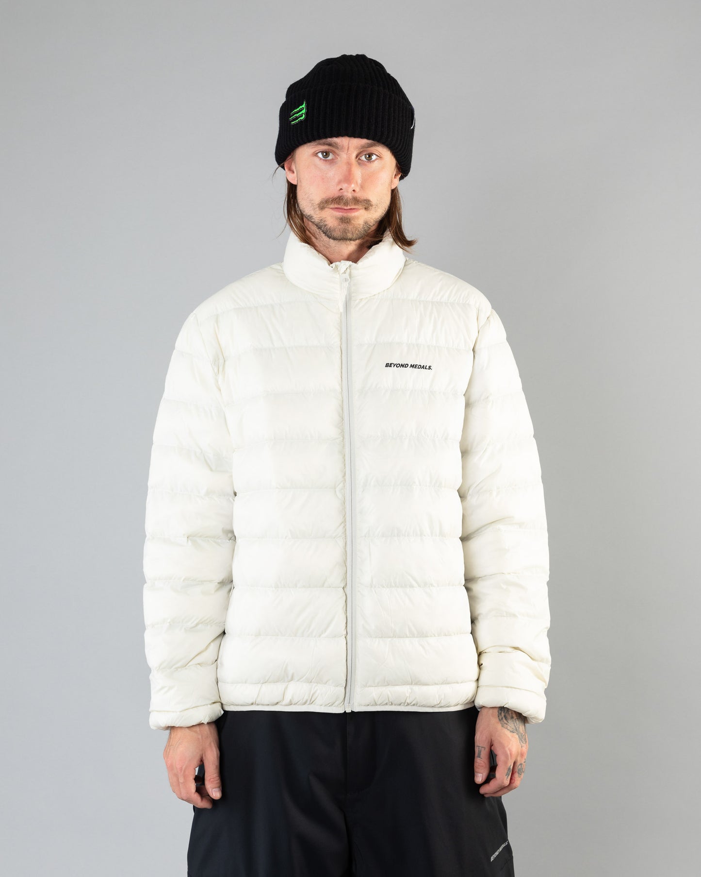 Beyond Medals Packable Down Jacket - Off White