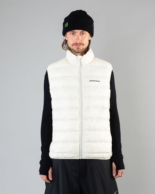 Beyond Medals Packable Down Vest - Off White