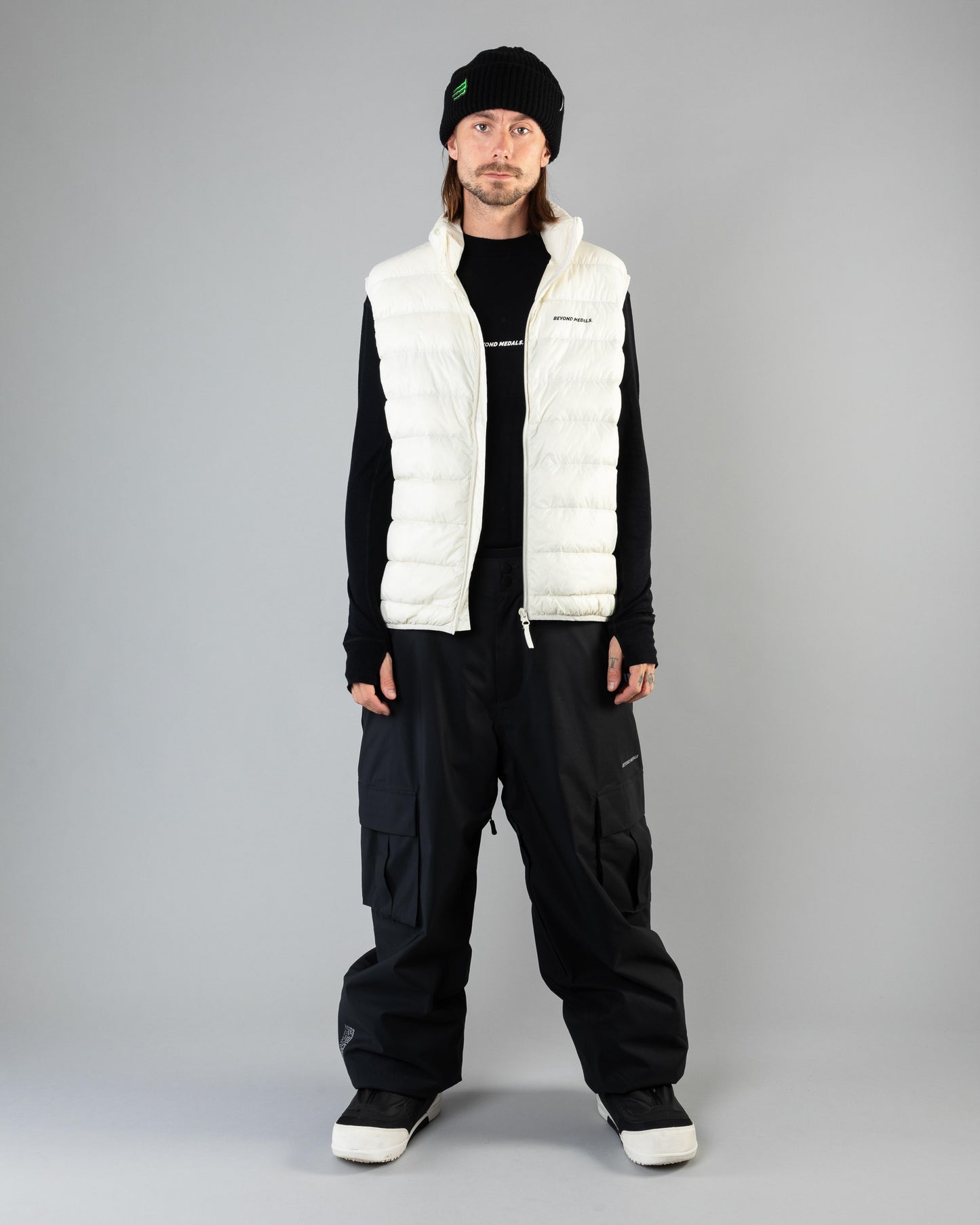 Beyond Medals Packable Down Vest - Off White