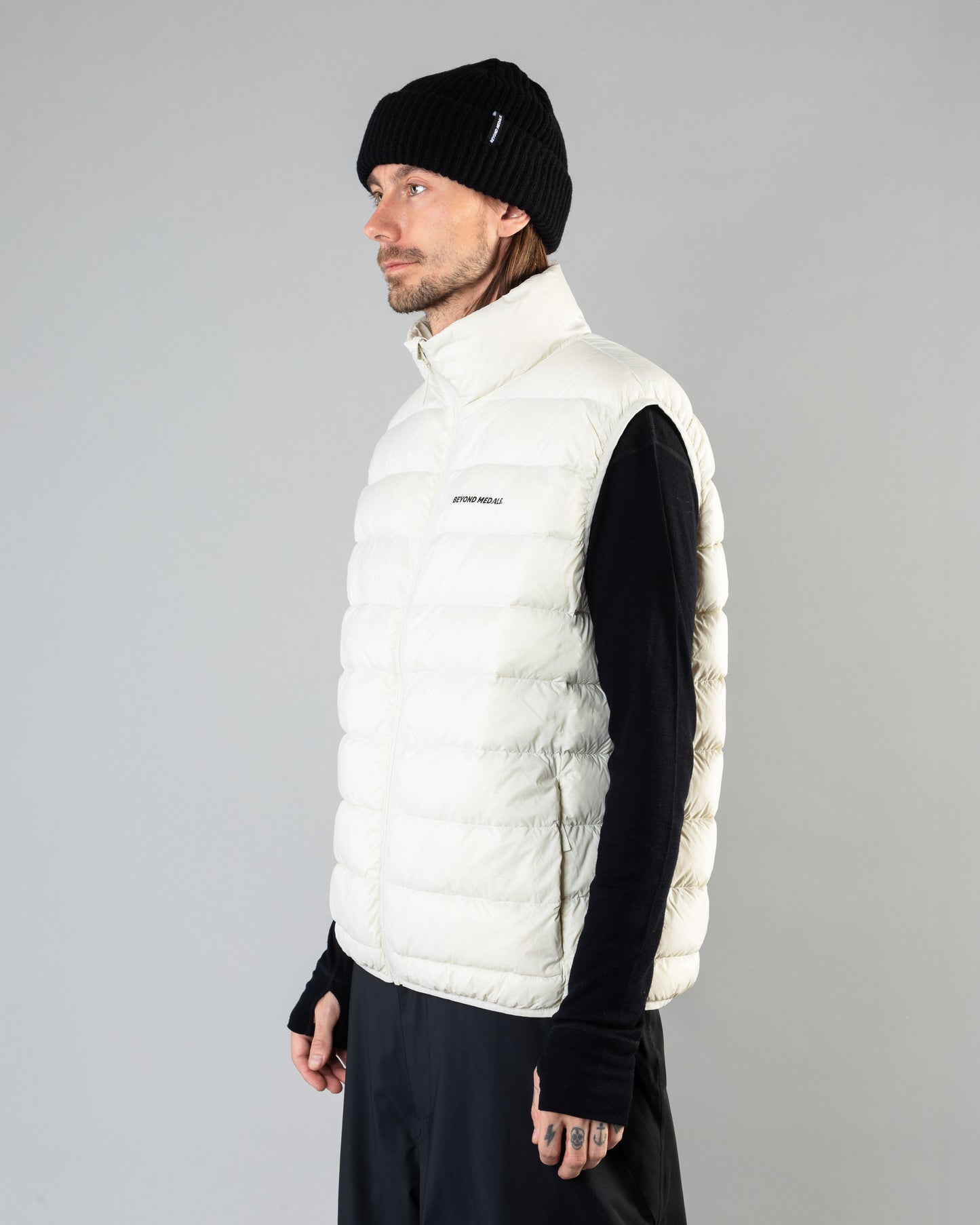 Beyond Medals Packable Down Vest - Off White