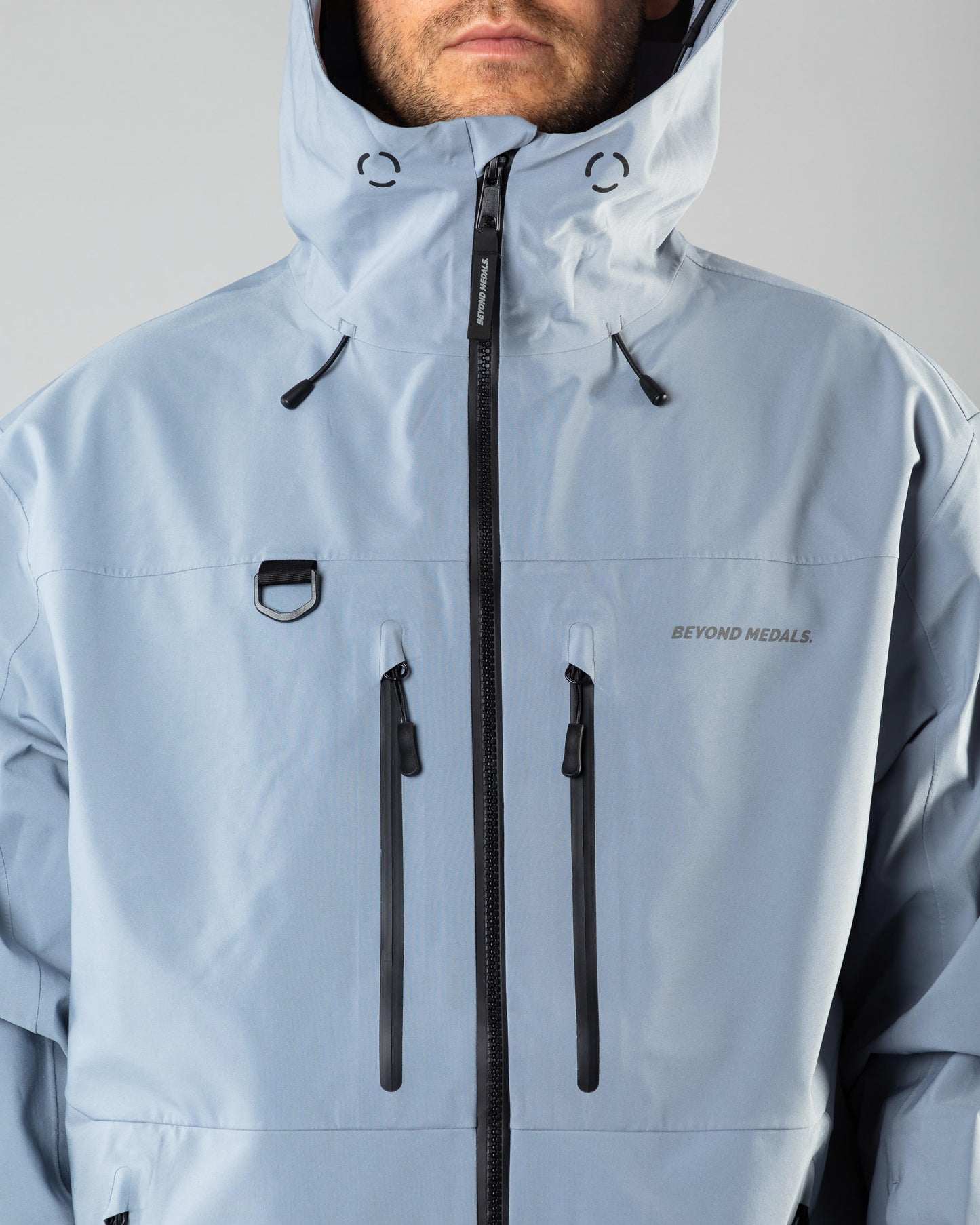 Beyond Medals Pro Tech Jacket 3L - Pale Blue