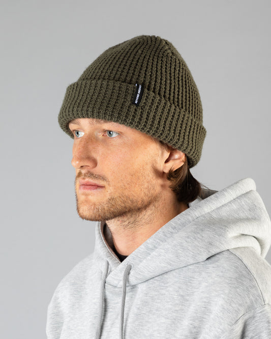 Beyond Medals Waffle Beanie - Green