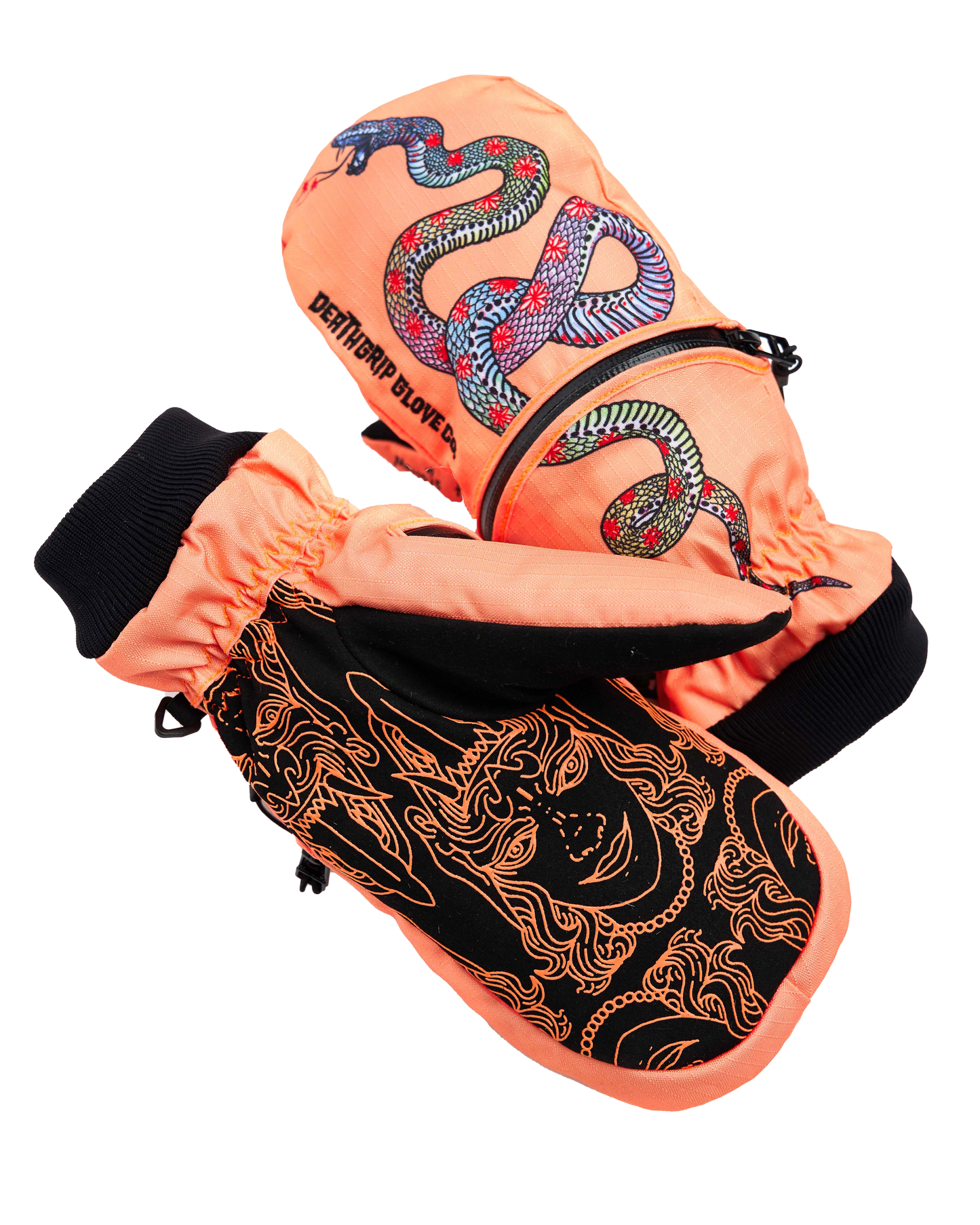 Deathgrip Glove Co Ghoul Mitts - Peach