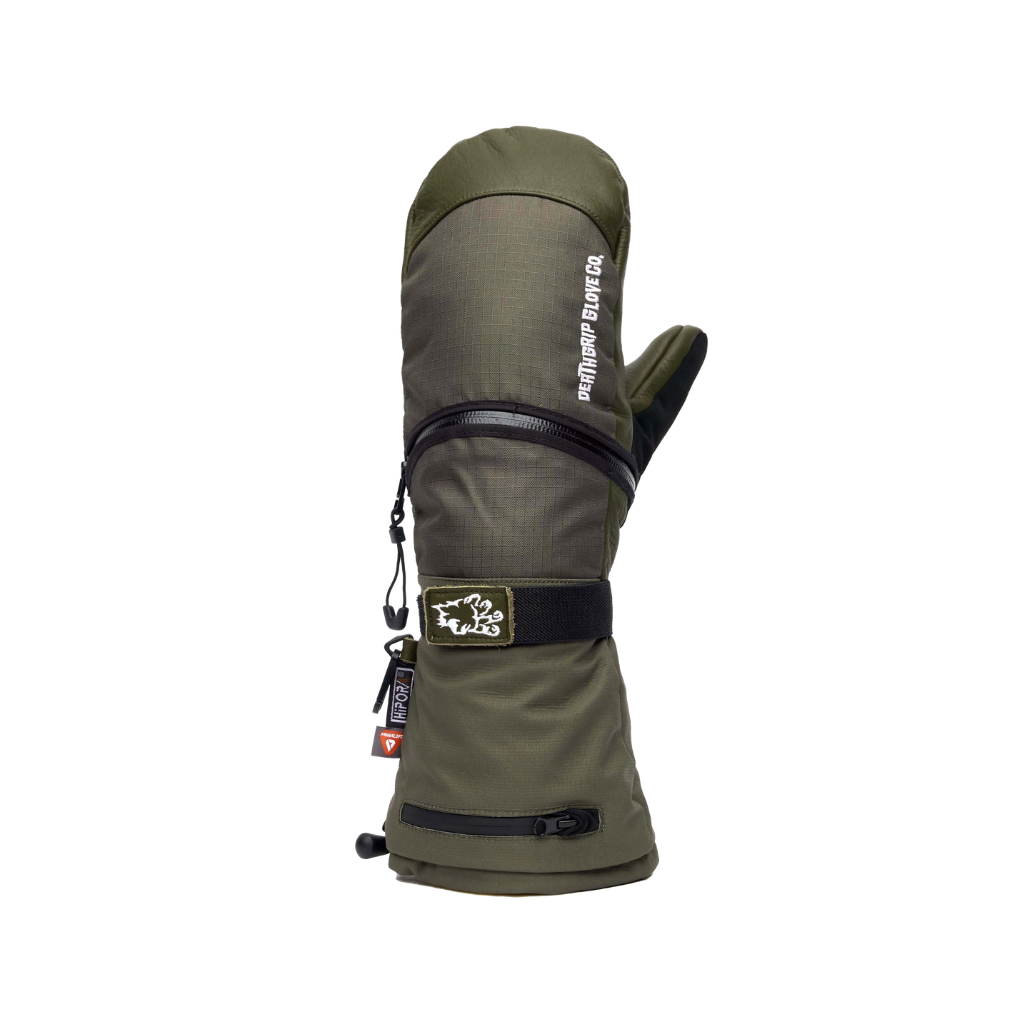 Deathgrip Glove Co Werewolf Mitts Long Cut - Military