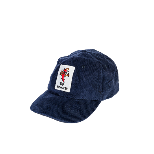 Rattlin Bones Caravan Cord Patch Cap - Navy