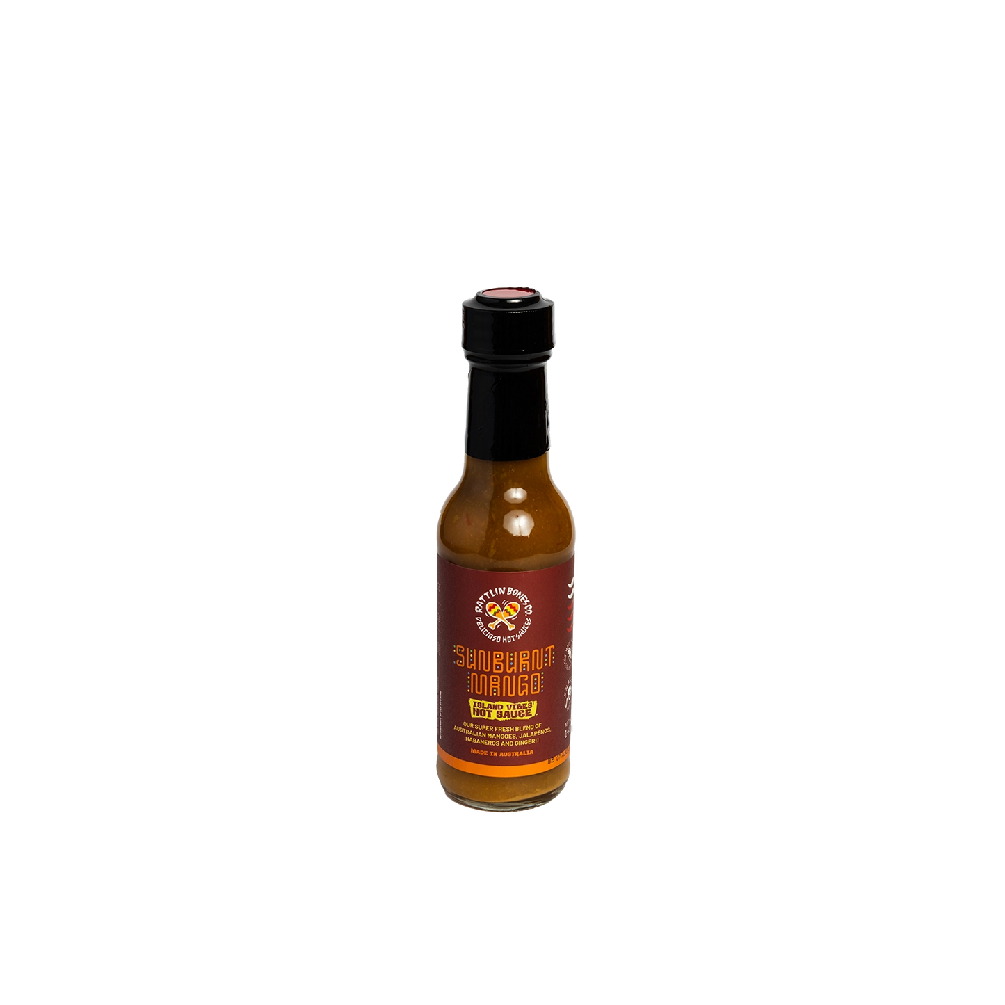 Rattlin Bones Sunburnt Mango Hot Sauce