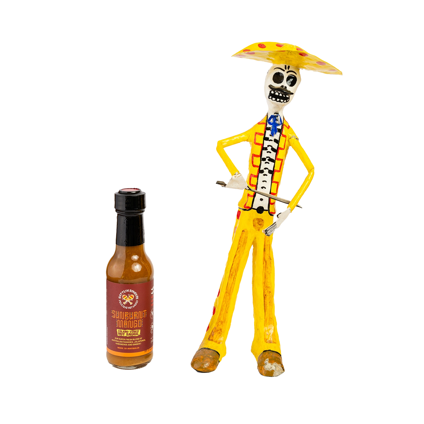 Rattlin Bones Sunburnt Mango Hot Sauce