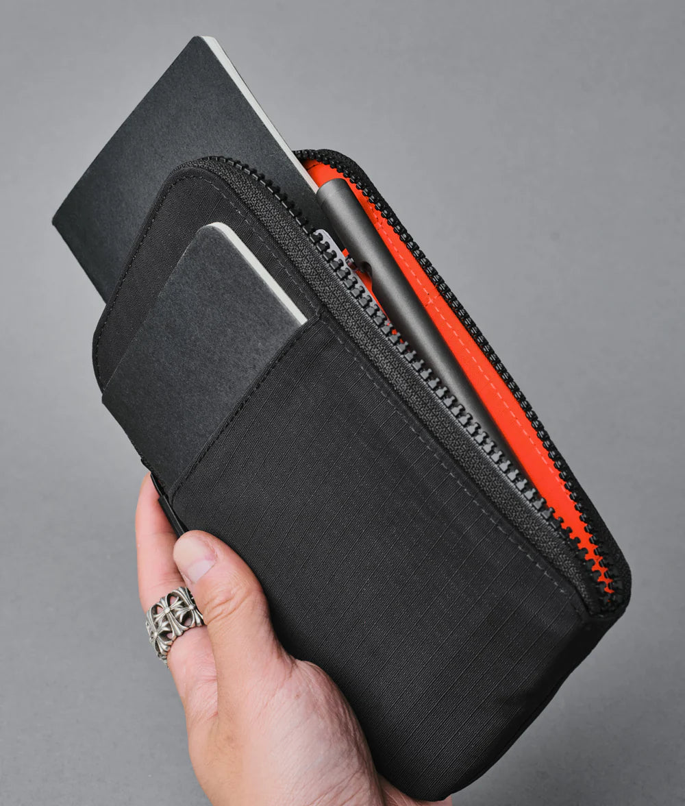 Alpaka Zip Travel Wallet - Black