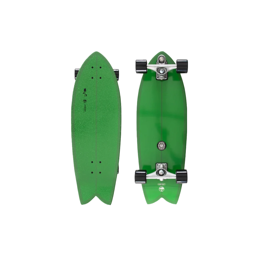 Arbor C7 Black Rose MFG 30.75in Surfskate Complete