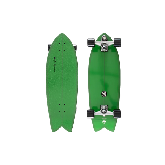 Arbor C7 Black Rose MFG 30.75in Surfskate Complete