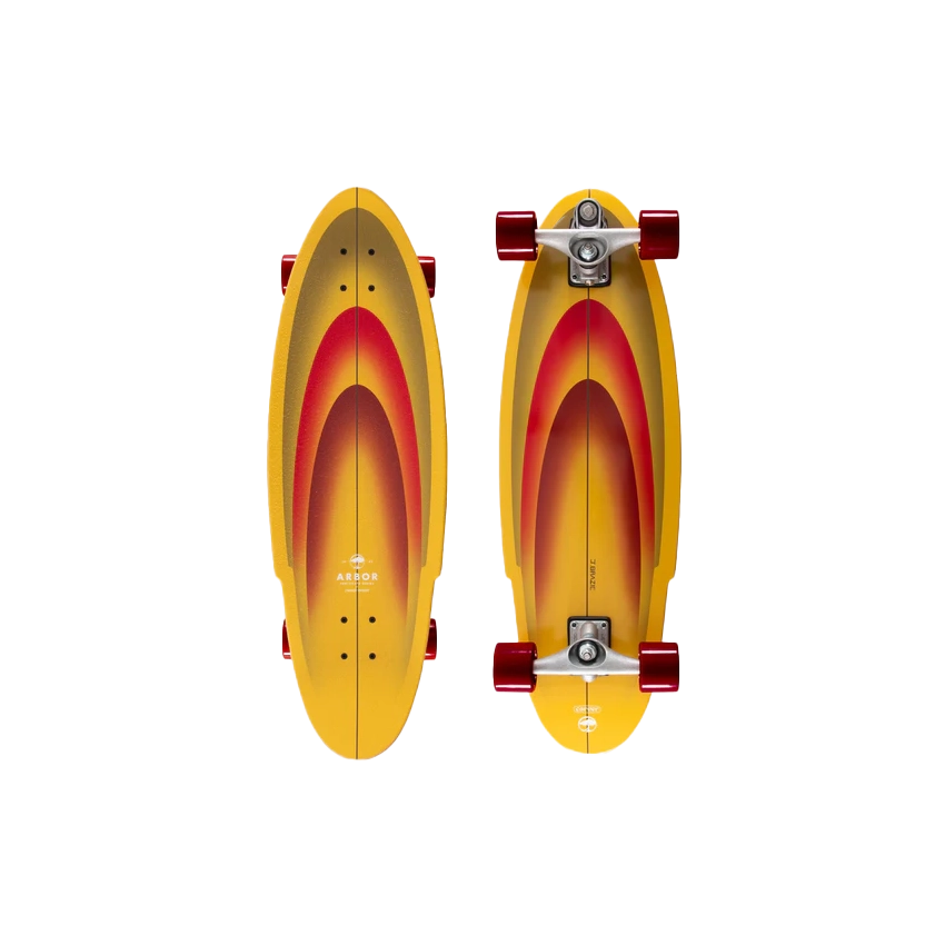 Arbor C7 Surfskate Jordan Brazie 33in Surfskate Complete