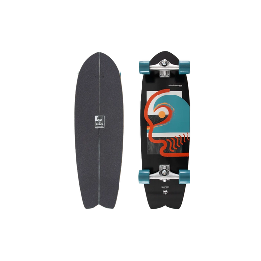 Arbor CX Fat Fish 32in Surfskate Complete