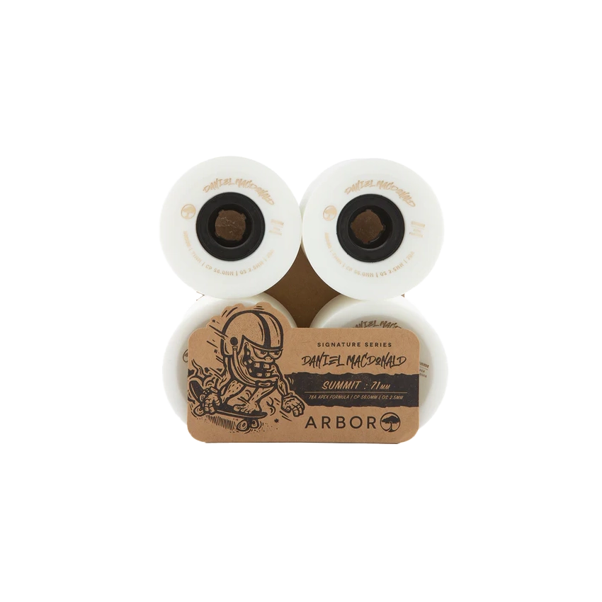 Arbor Summit - Daniel MacDonald 78a White 71mm Signature Wheel