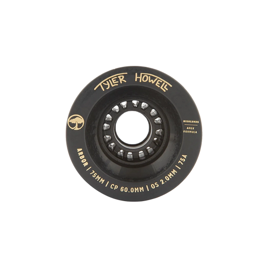 Arbor Highlands - Tyler Howell 75a Black 75mm Signature Wheel