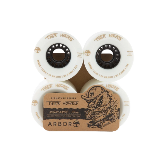 Arbor Highlands - Tyler Howell 75a White 75mm Signature Wheel