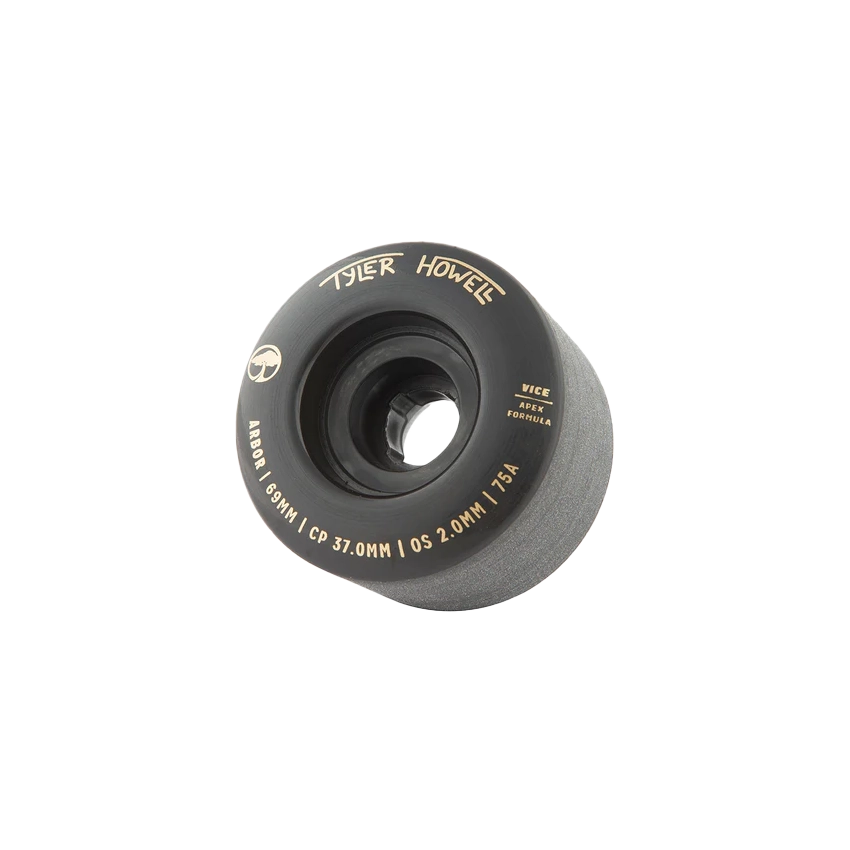 Arbor Vice - Tyler Howell 75a 69mm Black Wheels