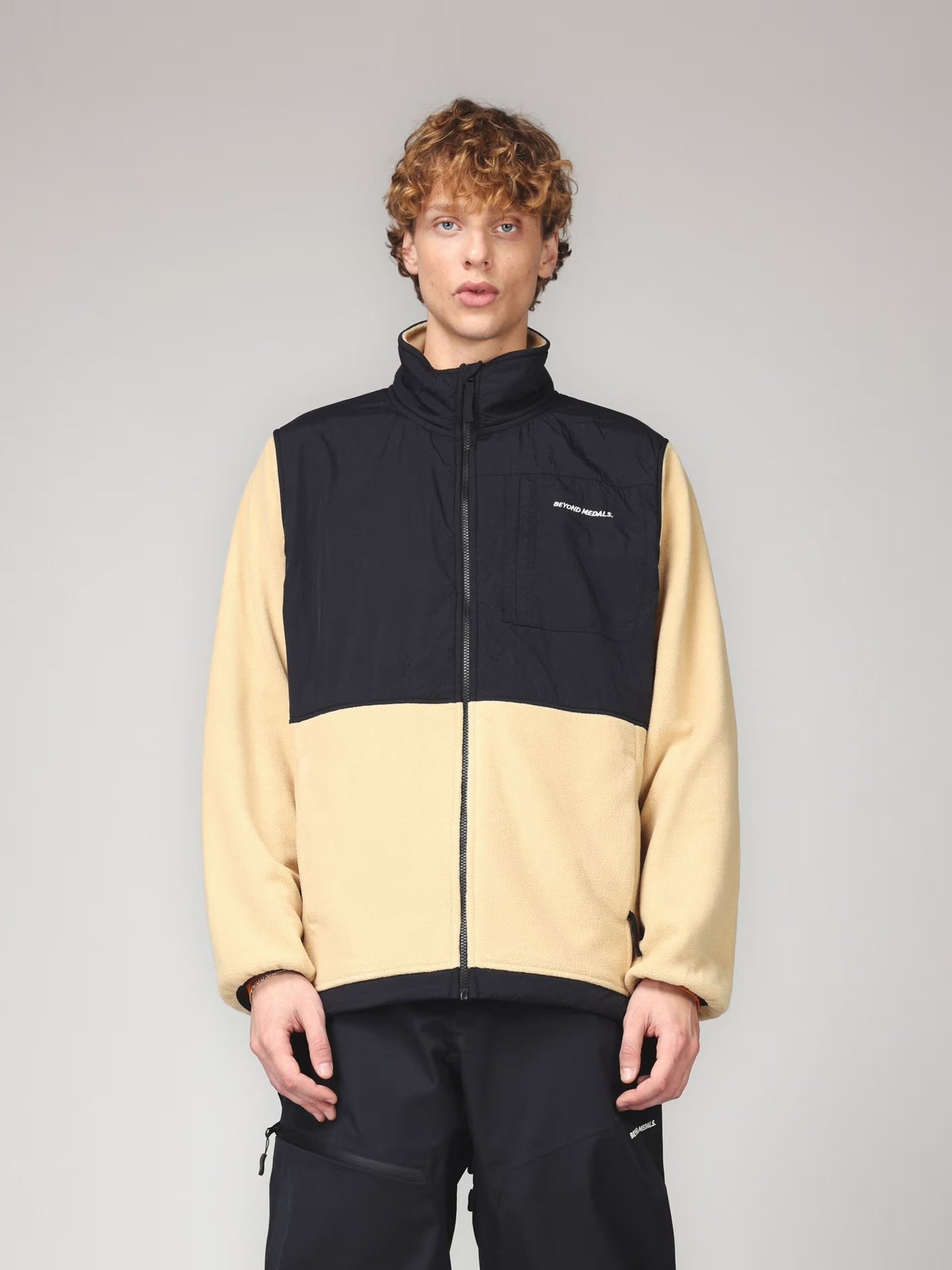 Beyond Medals Fleece Jacket - Sand