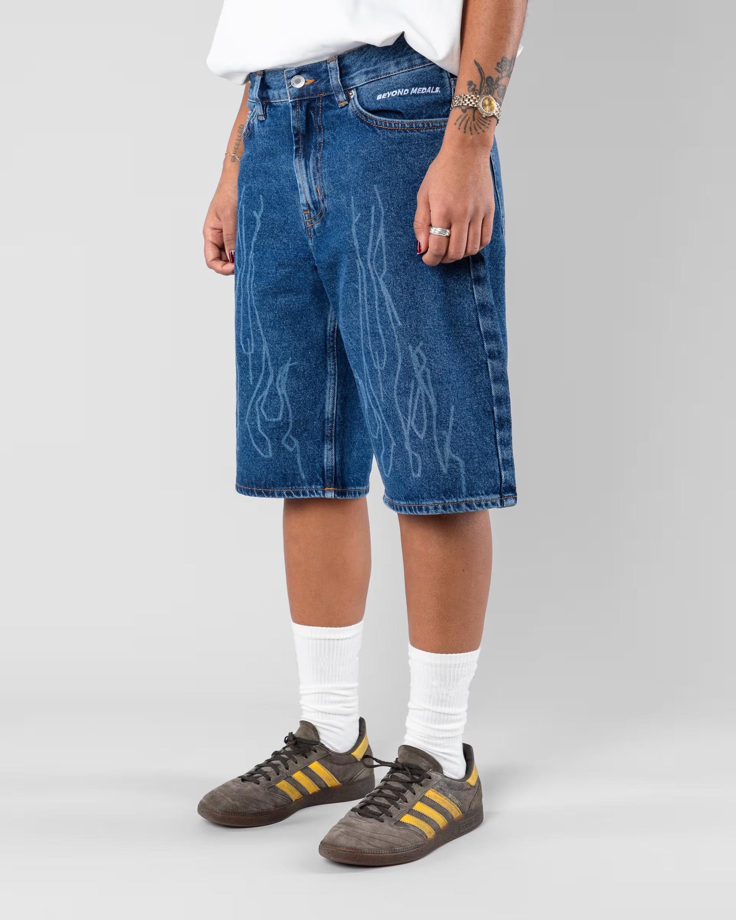 Beyond Medals Jean Shorts