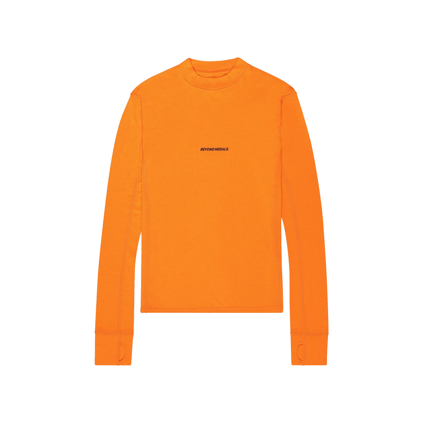Beyond Medals Merino Baselayer Top - Orange