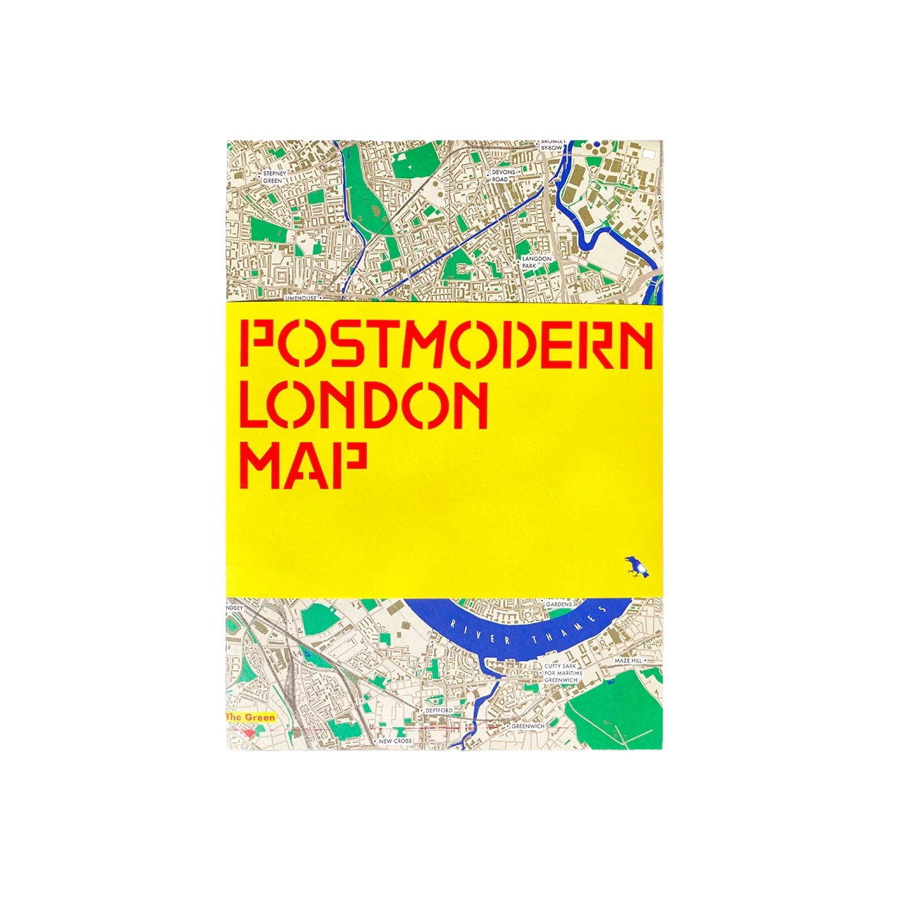 Blue Crow Media's- Postmodern London Map
