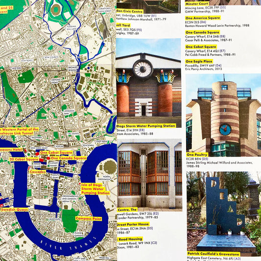 Blue Crow Media's- Postmodern London Map