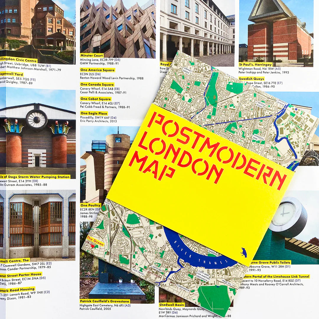 Blue Crow Media's- Postmodern London Map