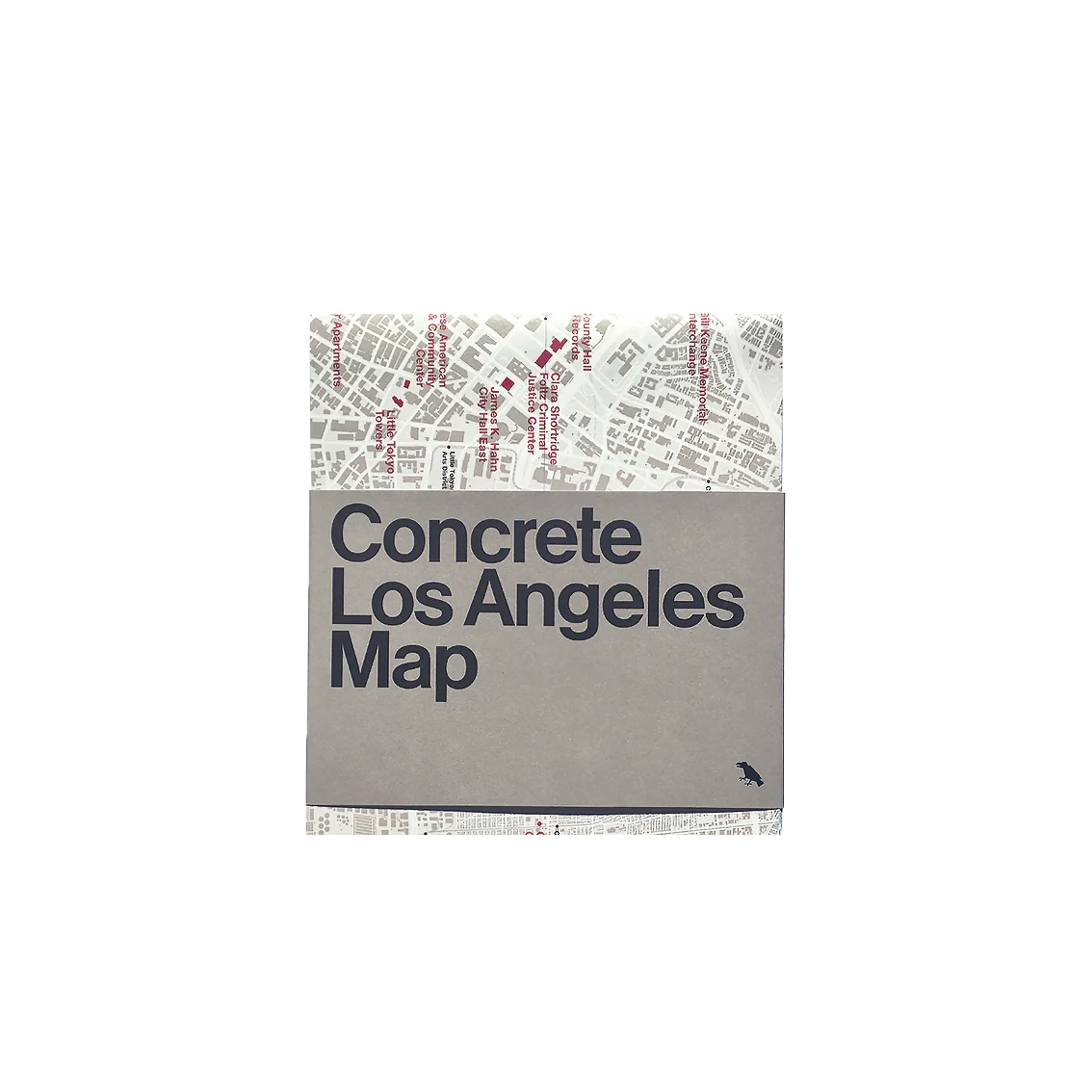 Blue Crow Media's- Concrete Los Angeles Map