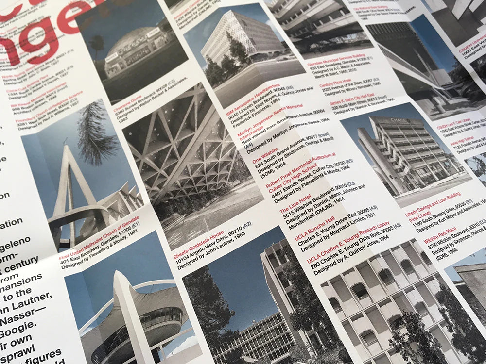 Blue Crow Media's- Concrete Los Angeles Map