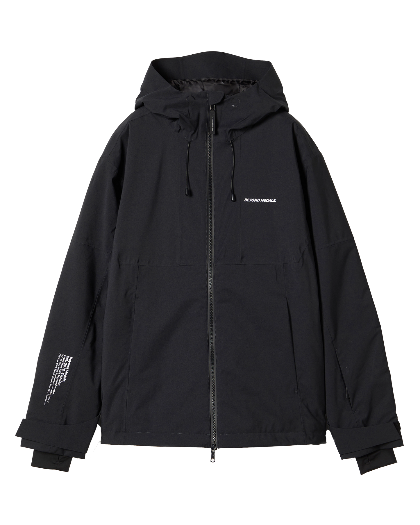 Beyond Medals Fullzip Jacket 2L - Black