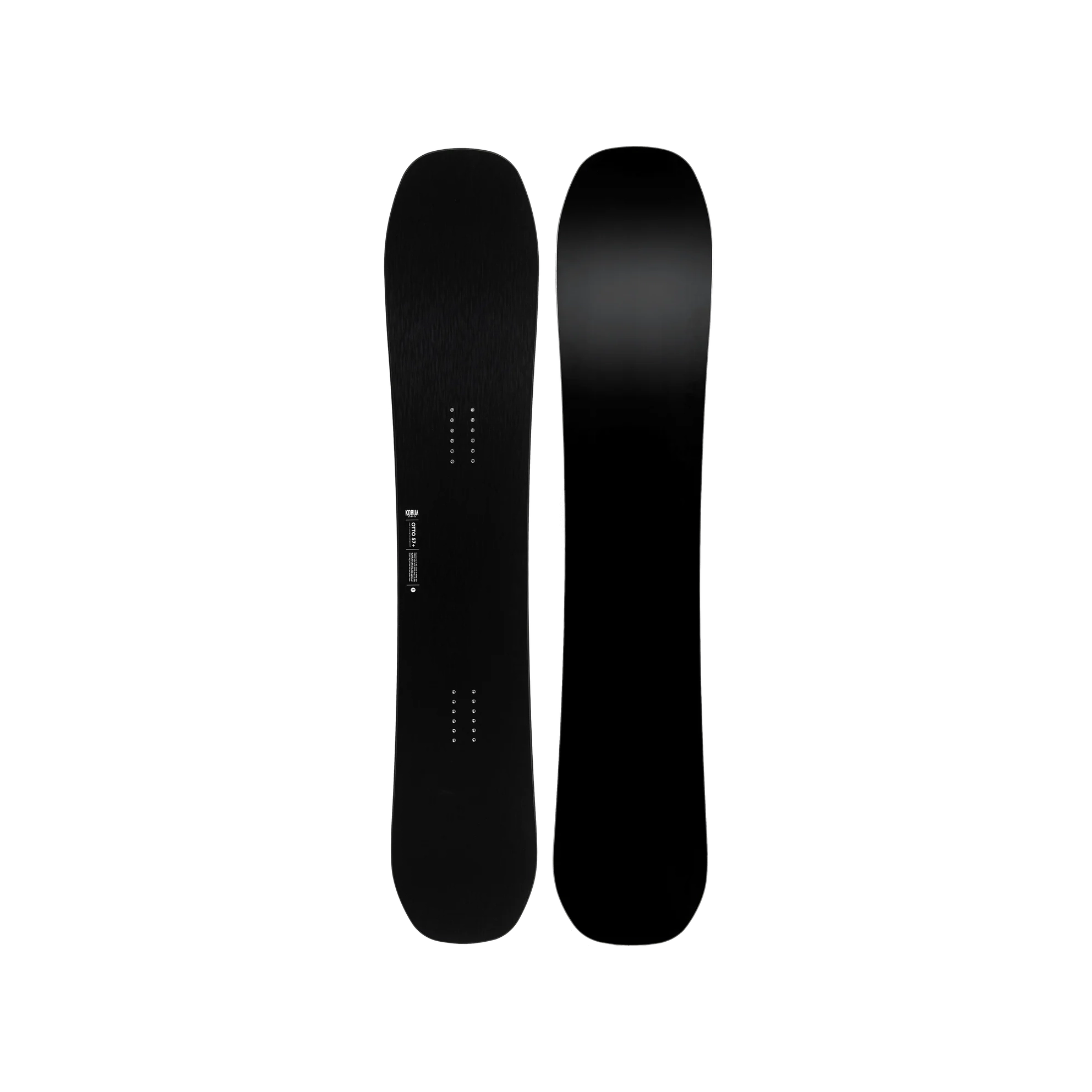KORUA OTTO PLUS 57 Black Carbon Otto | Snowboard, Powder Snowboard KORUA OTTO PLUS 57 Black Carbon Otto | Snowboard, Powder Snowboard