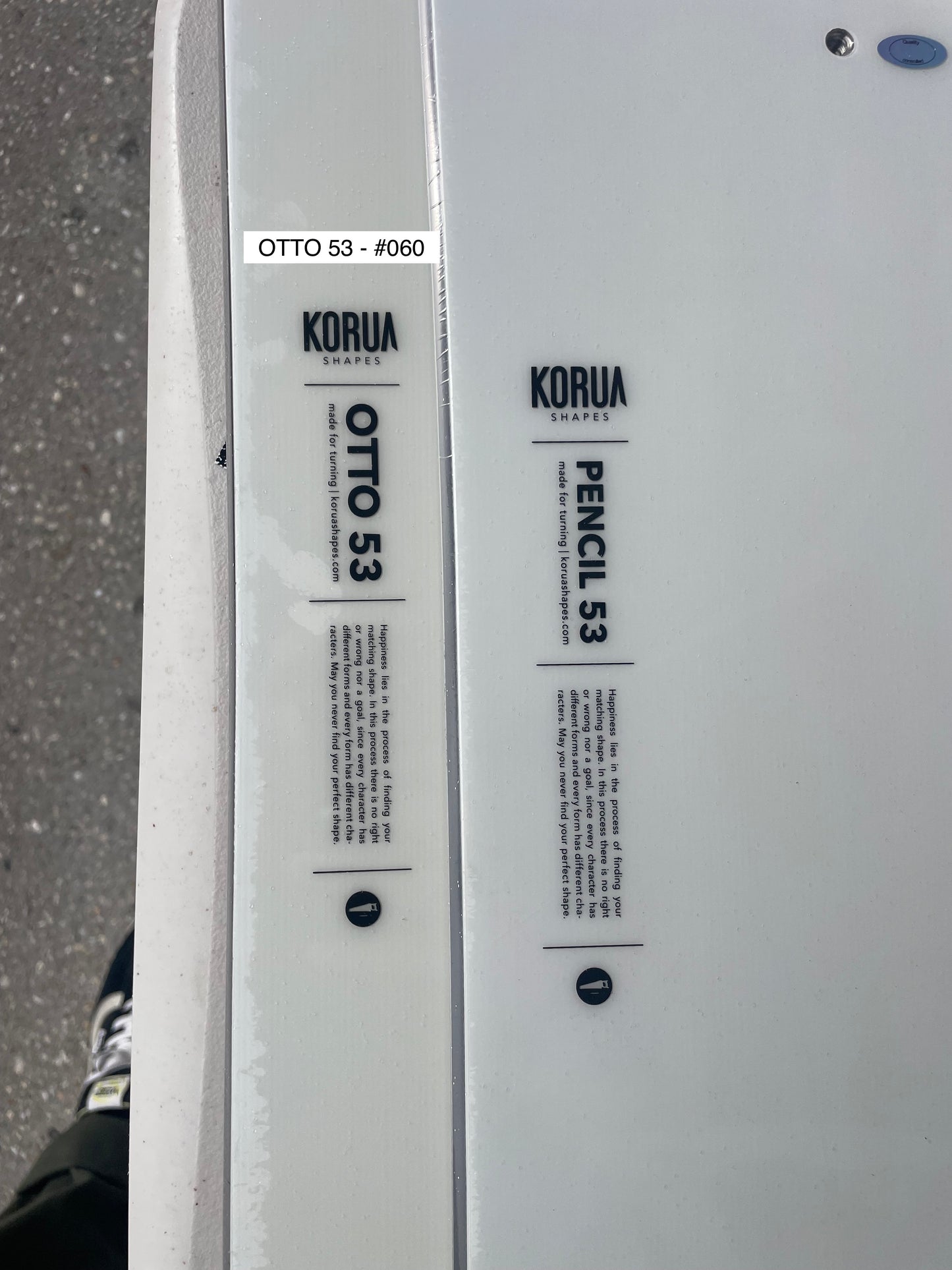 Korua Shapes Otto (Discoloured Top-Sheet)