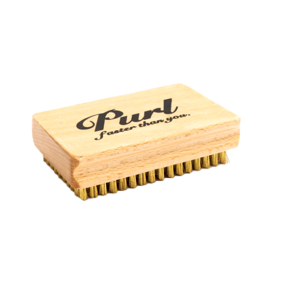 PURL Brass Wax Brush