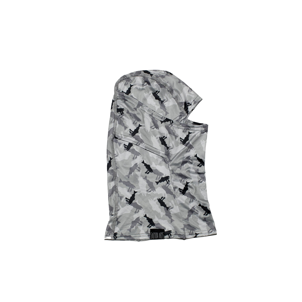 Salmon Arms Salmoflage Balaclava - Grey