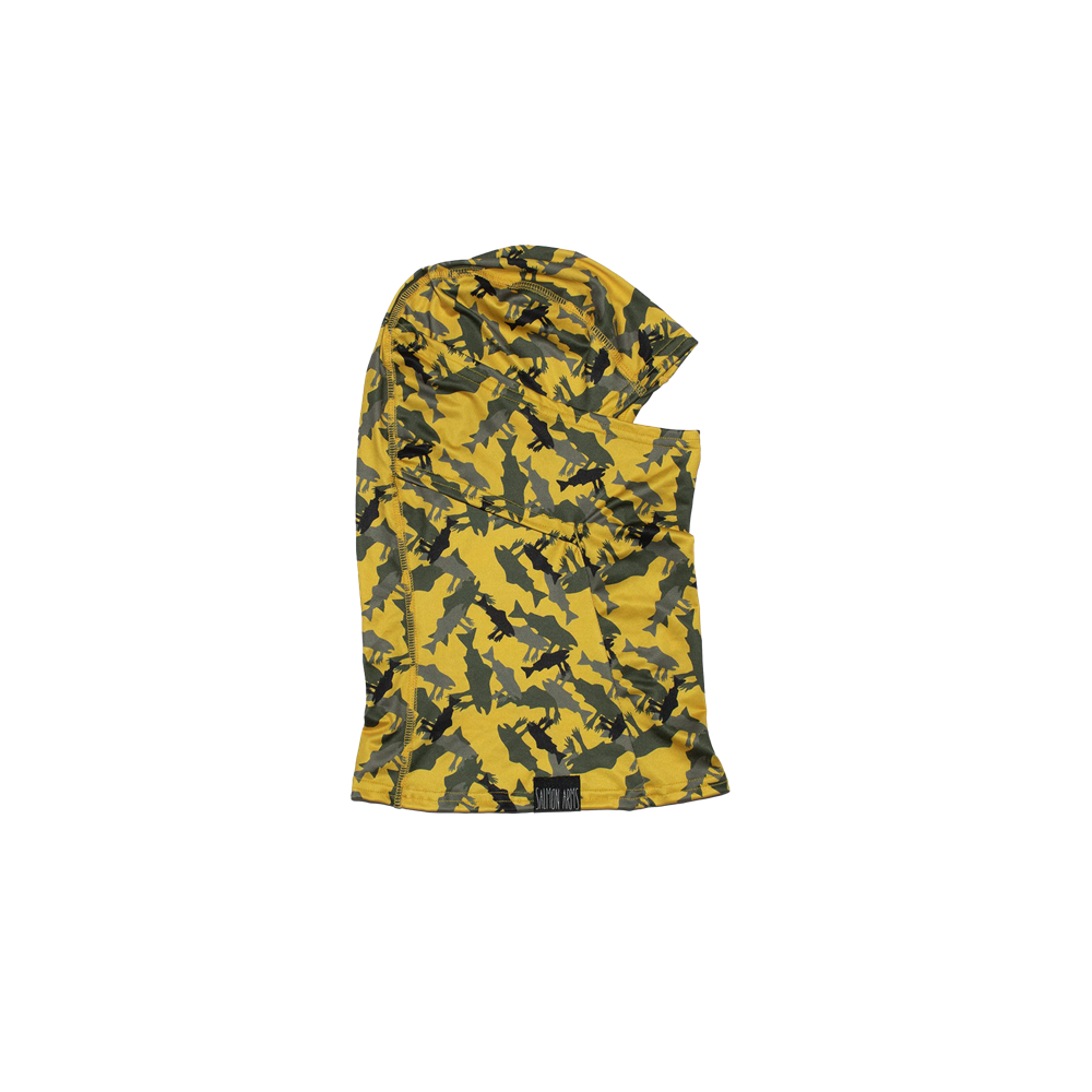 Salmon Arms Salmoflage Balaclava - Yellow