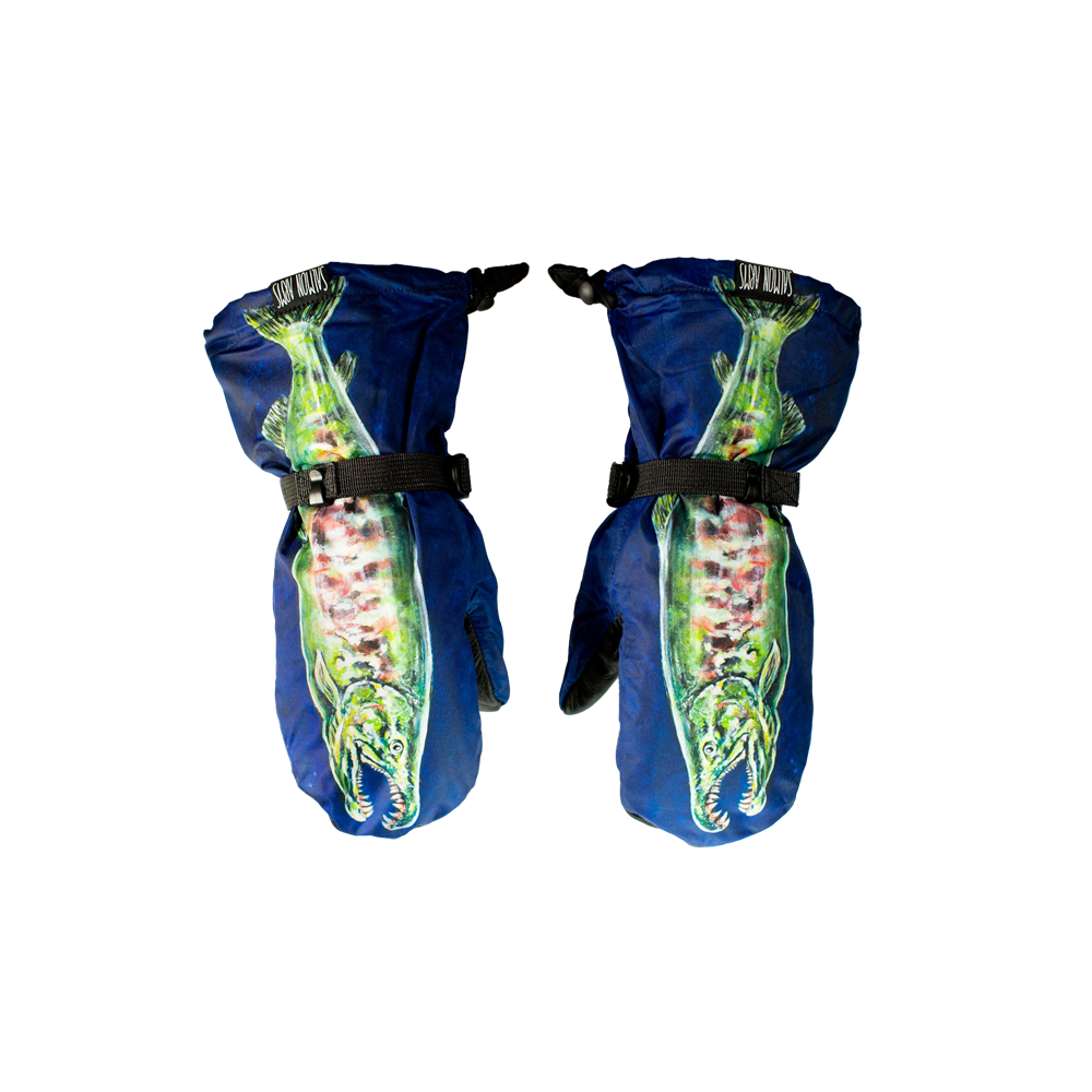 Salmon Arms Overmitt - OG Blue