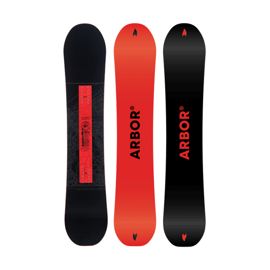 Arbor Red Gerard AM Snowboard 2027 - Youth