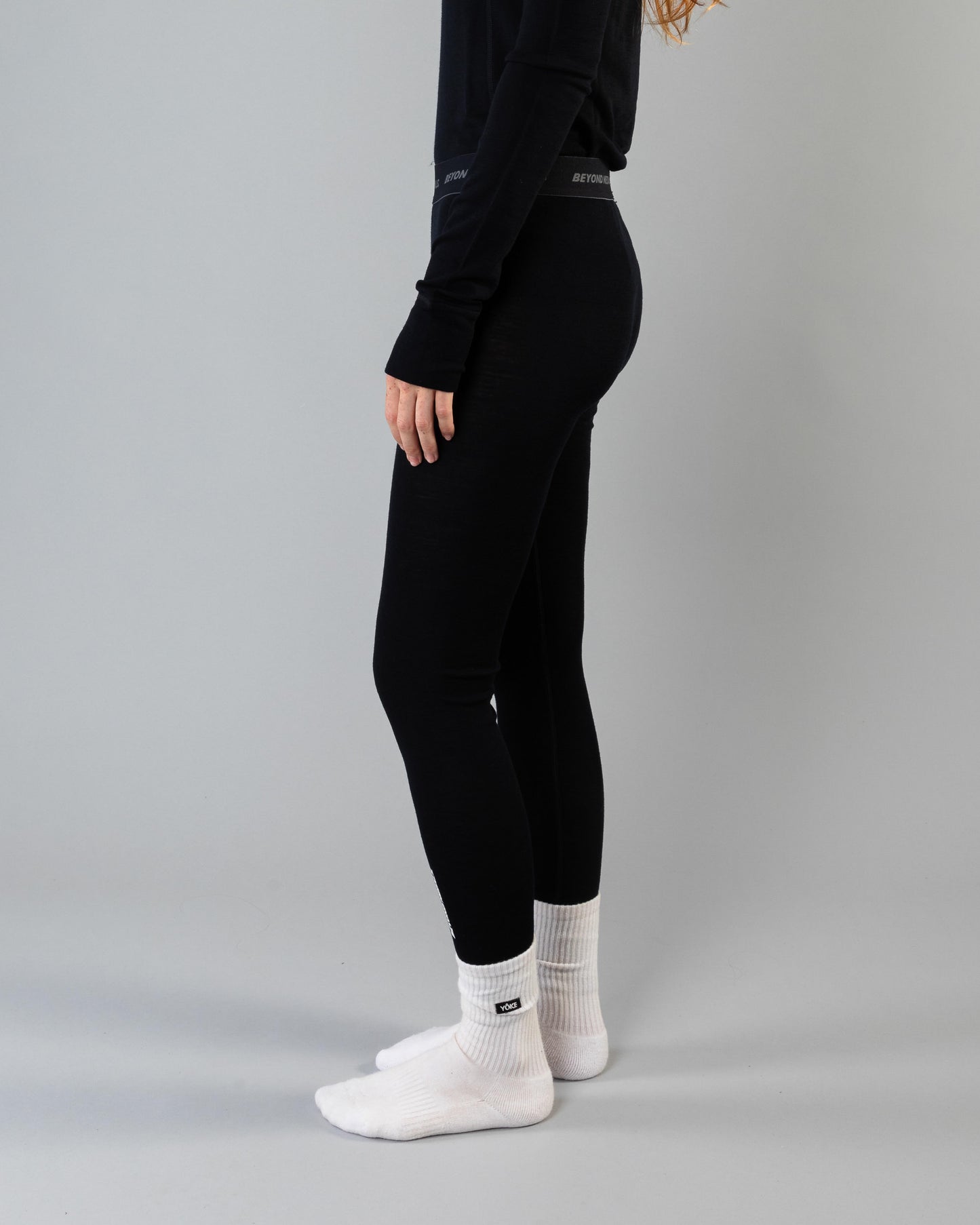 Beyond Medals Merino Baselayer Bottom - Black