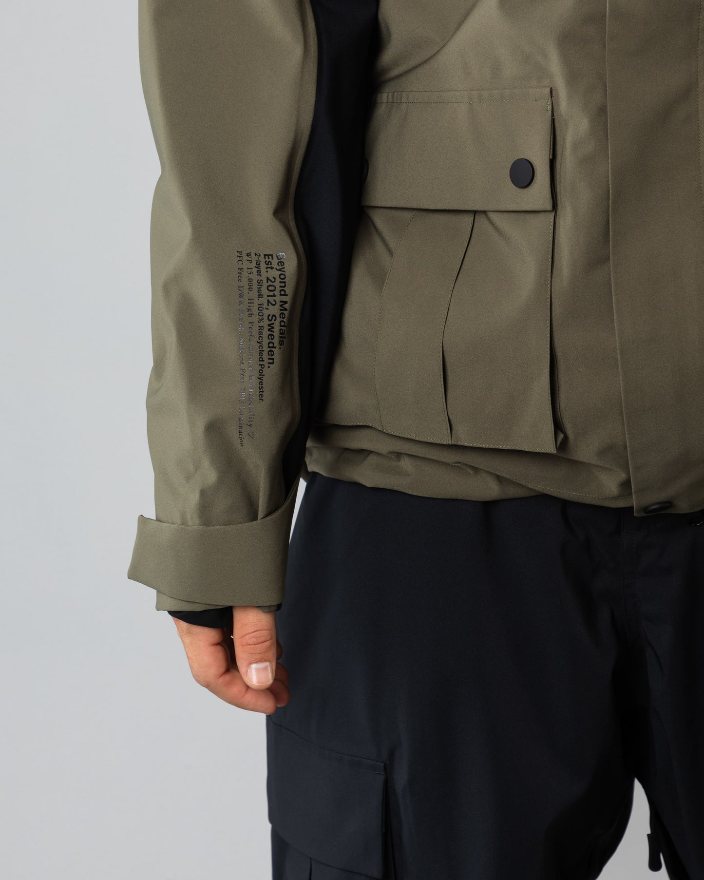 Beyond Medals Cargo Jacket 2L 2025 - Green