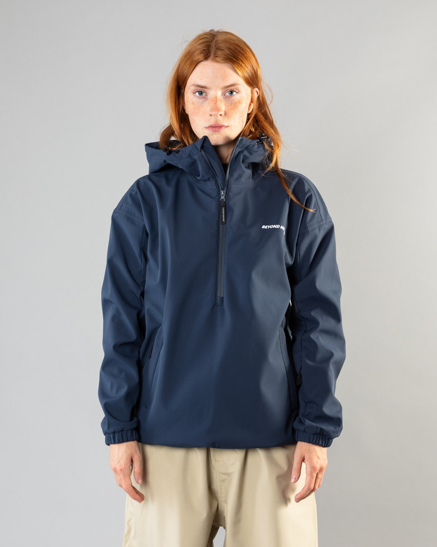 Beyond Medals Softshell Halfzip - Blue