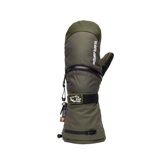 Deathgrip Glove Co Werewolf Mitts Long Cut - Military