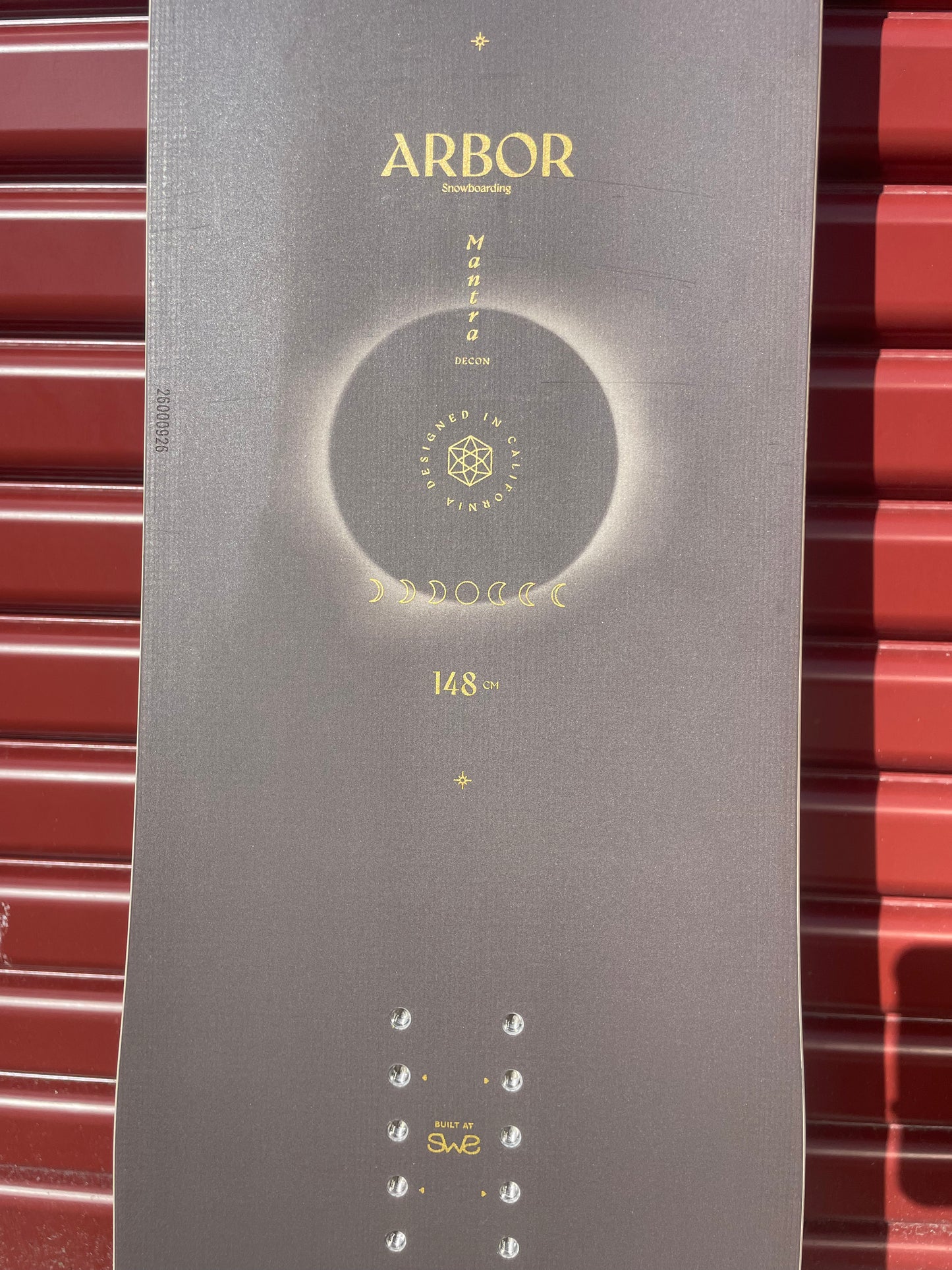 Arbor Mantra Decon Camber Snowboard 2026 (Ex Demo)