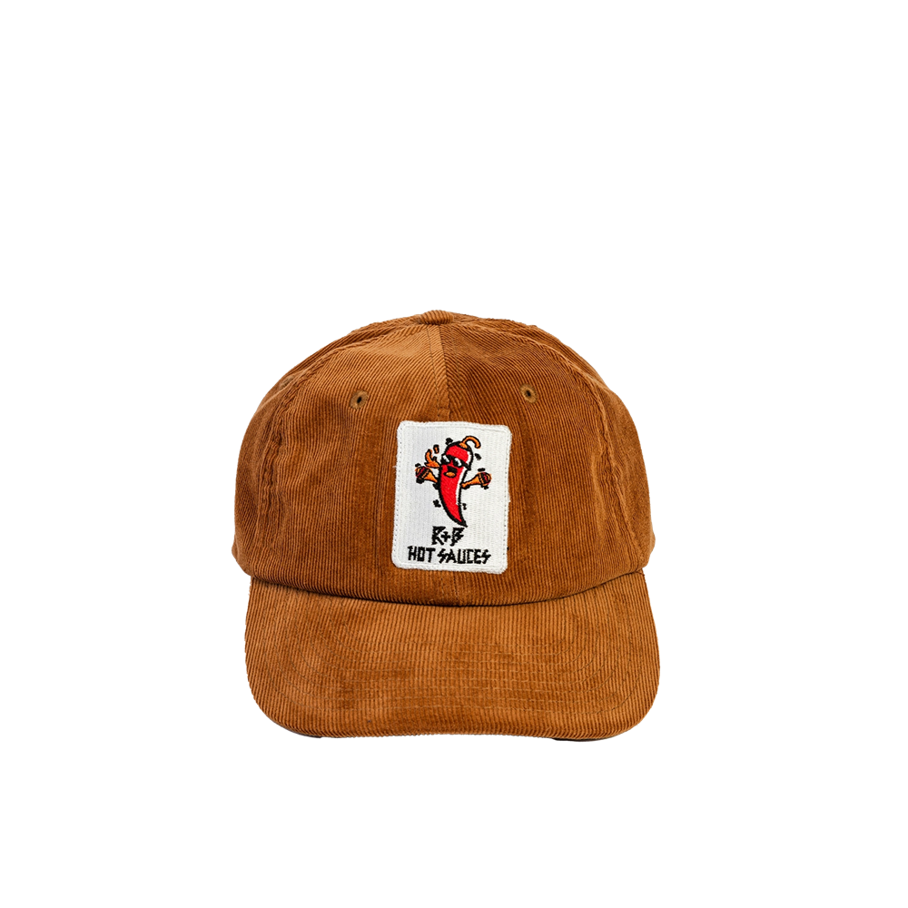 Rattlin Bones Caravan Cord Patch Cap - Brown